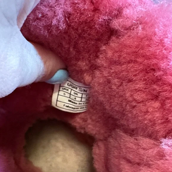 UGG Pink Bailey Bow Boots - Picture 6 of 6